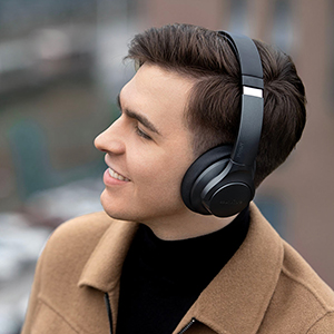 Original Anker Soundcore Life Q20 Hybrid Active Noise Cancelling Headphones, Wireless Over Ear Bluetooth Headphones