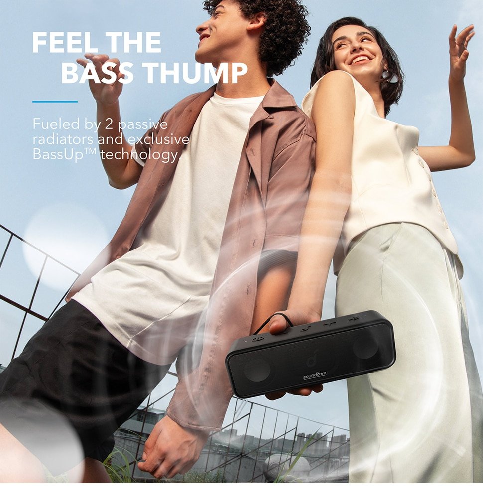 Original Anker Soundcore 3 IPX7 Waterproof Portable Bluetooth Speaker (18 Months Warranty) Original Anker Soundcore 3 IPX7 Waterproof Portable Bluetooth Speaker (18 Months Warranty)