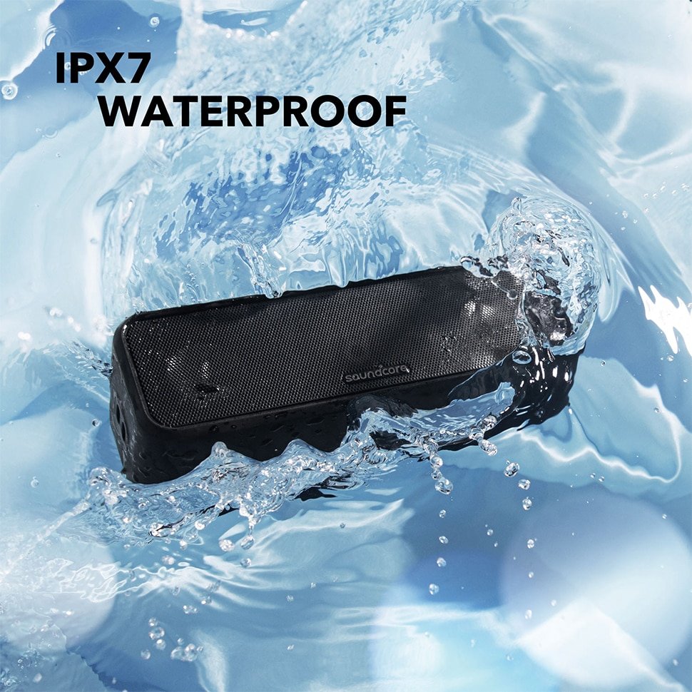 Original Anker Soundcore 3 IPX7 Waterproof Portable Bluetooth Speaker (18 Months Warranty) Original Anker Soundcore 3 IPX7 Waterproof Portable Bluetooth Speaker (18 Months Warranty)