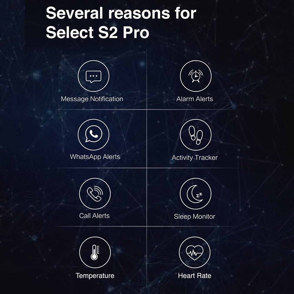 Original Lenovo S2 Pro Smart Watch 1.69 Inch HD Screen Waterproof Temperature Fitness Heart Rate Monitor Sleep Monitoring Global Version for Men Women Smart Watch Original Lenovo S2 Pro Smart Watch 1.69 Inch HD Screen Waterproof Temperature Fitness Heart Rate Monitor Sleep Monitoring Global Version for Men Women Smart Watch