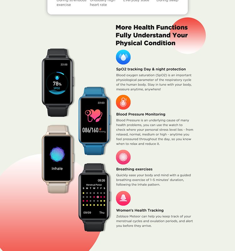 Original Zeblaze Meteor Smart Watch Men Women Fitness Tracking IP68 Waterproof Heart Rate Health Sports Bracelet Original Zeblaze Meteor Smart Watch Men Women Fitness Tracking IP68 Waterproof Heart Rate Health Sports Bracelet