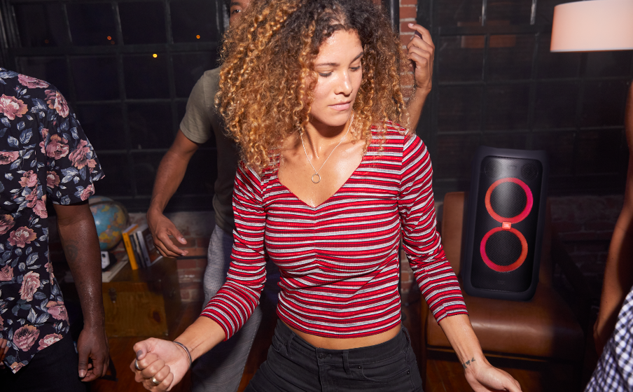 Original JBL PartyBox 100 Portable Bluetooth Party Speaker A battery that just won't quit