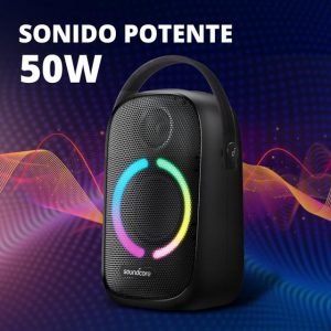 Original Anker Soundcore Rave Neo Portable Bluetooth Party Speaker 50W Original Anker Soundcore Rave Neo Portable Bluetooth Party Speaker 50W