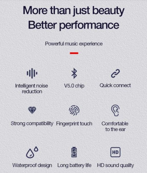 Original Lenovo HT38 TWS Bluetooth with Stereo Sound Touch Control and Low Latency Original Lenovo HT38 TWS Bluetooth with Stereo Sound Touch Control and Low Latency