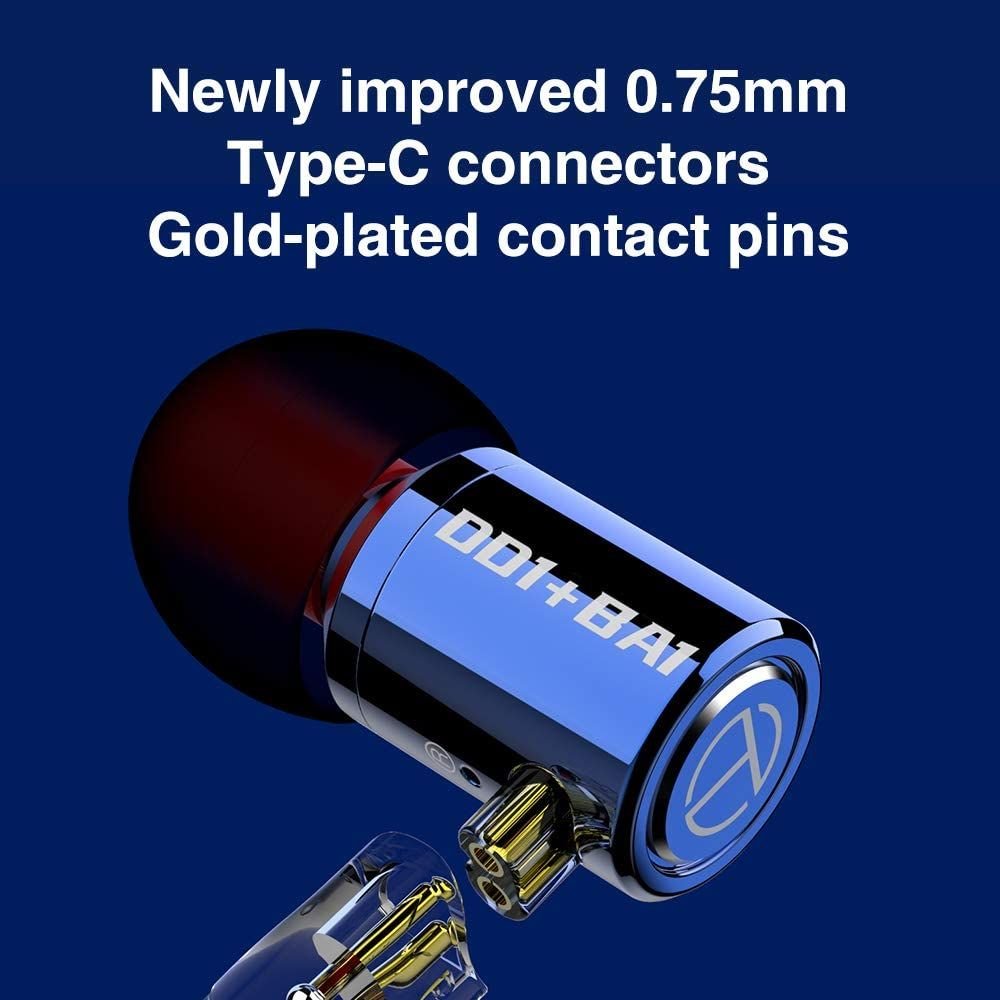 Trn M10 1ba1dd Metal Hybrid In Ear Monitor Earphone (3)