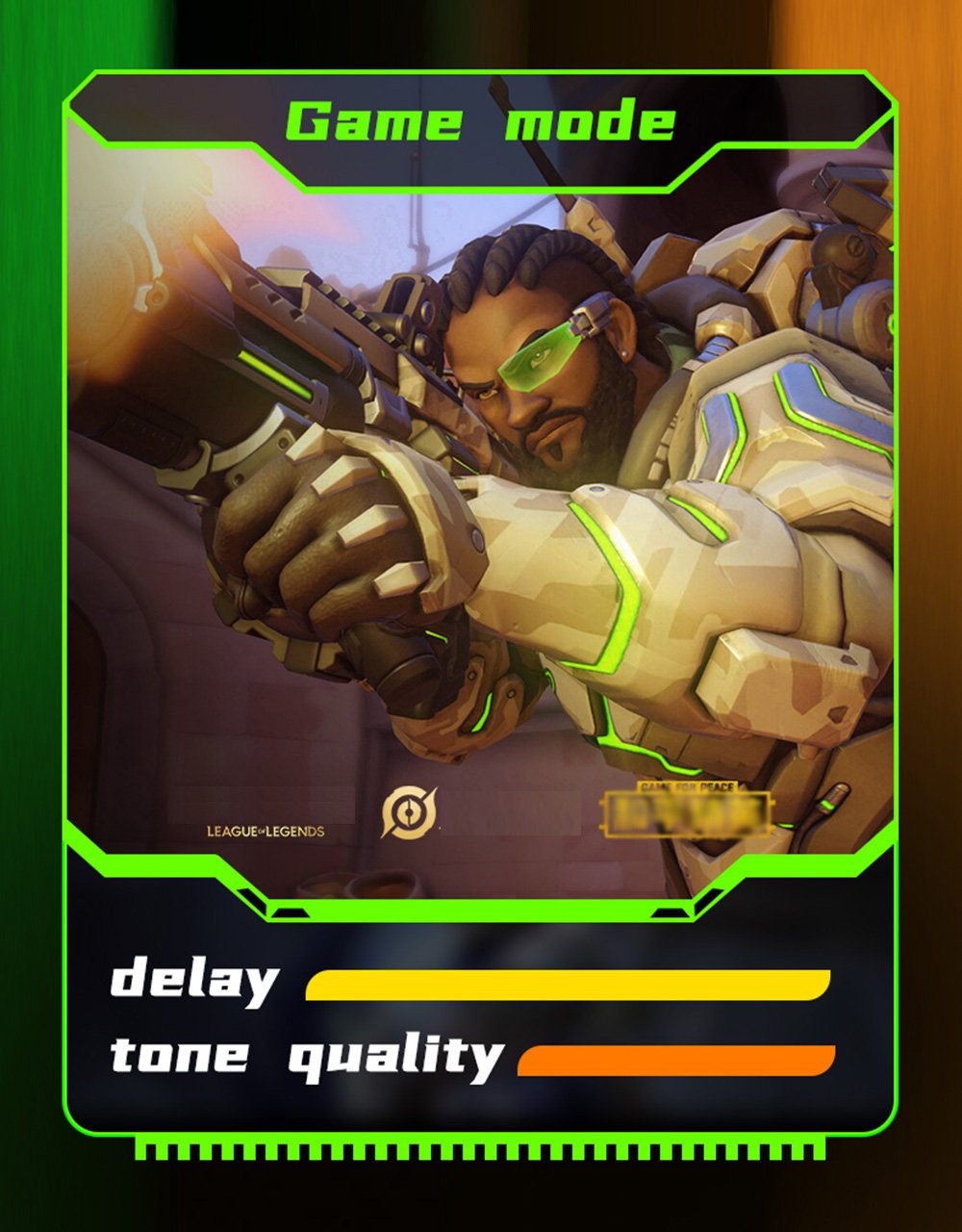 Lenovo GM1 Wireless Bluetooth Headphone - Black