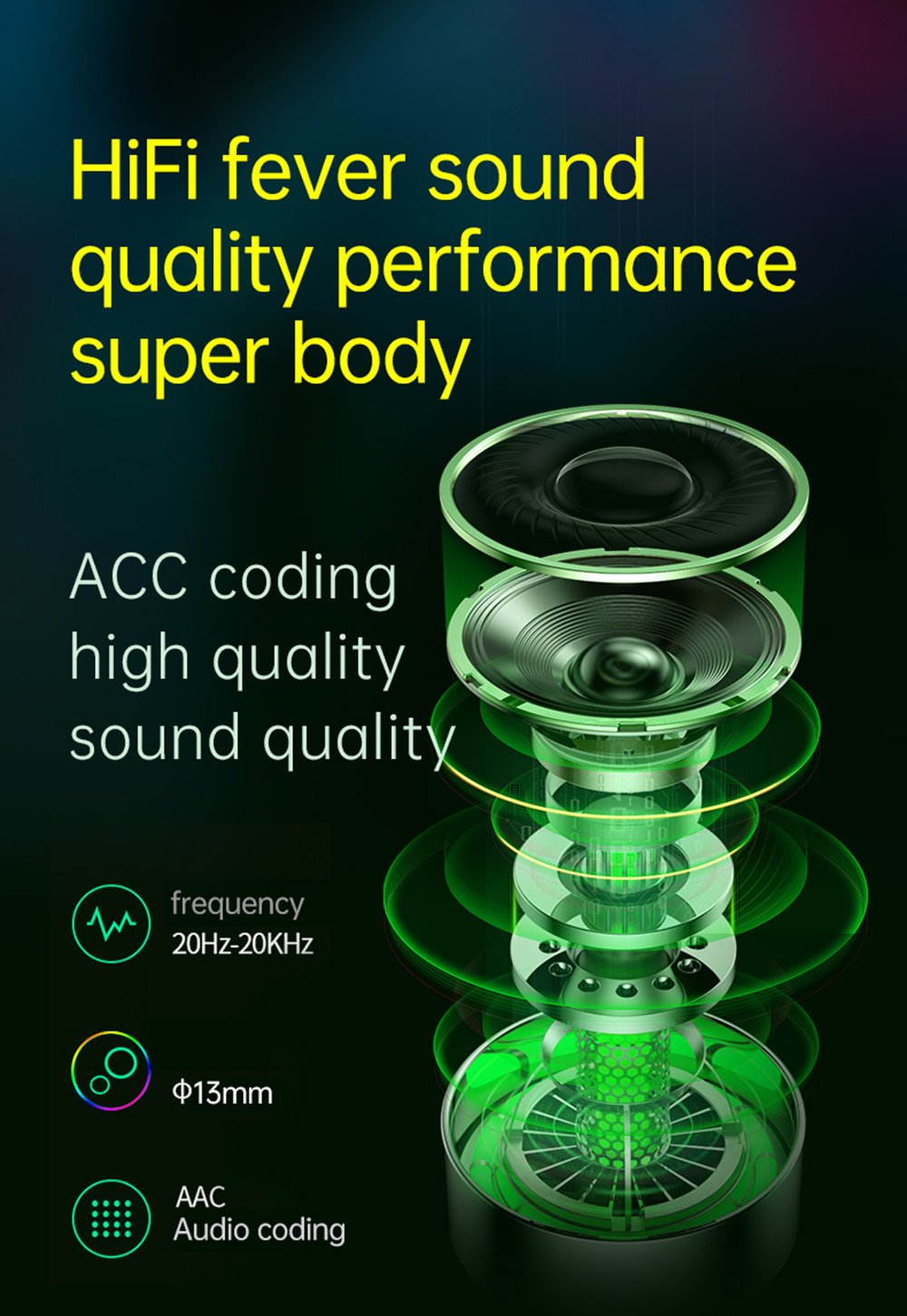 Lenovo GM1 Wireless Bluetooth Headphone - Black