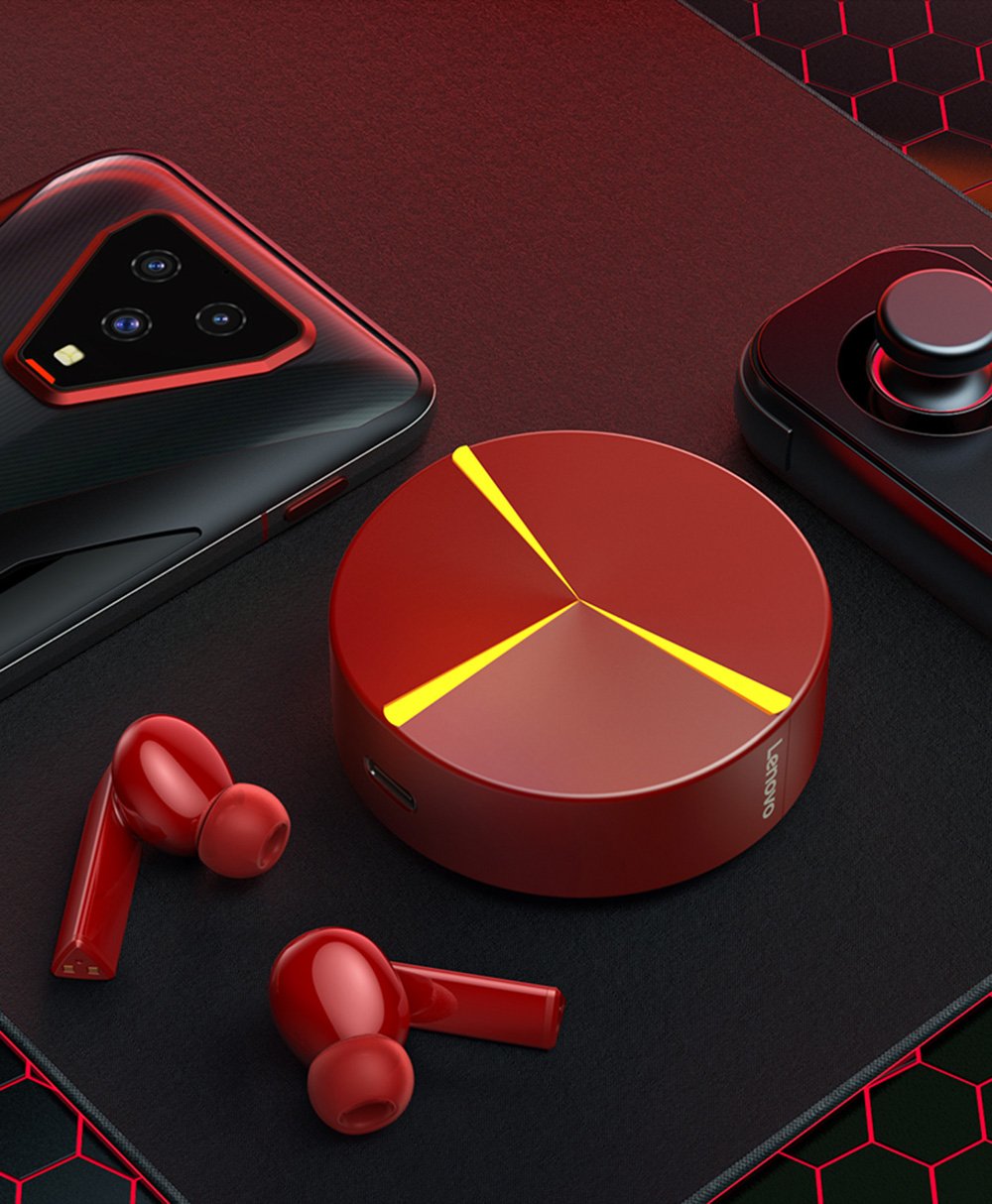 Lenovo GM1 Wireless Bluetooth Headphone - Black