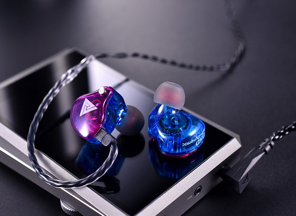 QKZ VK4 Earphones Headphone - Black