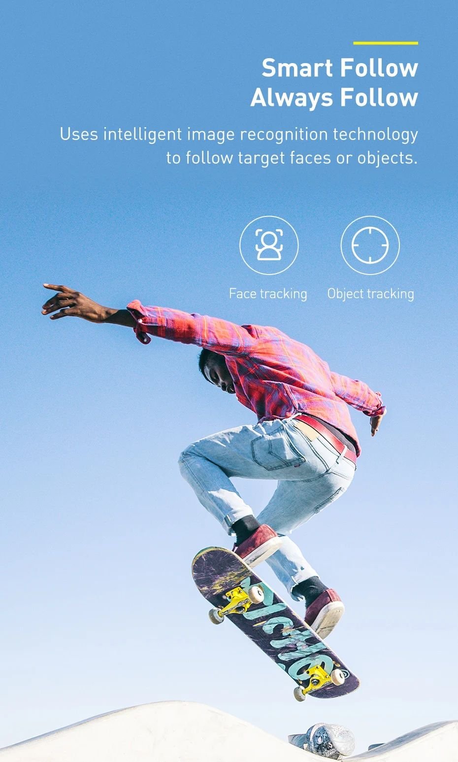 Baseus Control Smartphone Handheld Folding Gimbal Stabilizer (8)