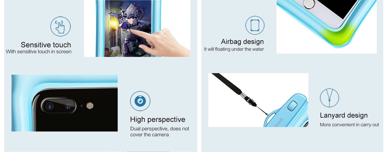 Usams Waterproof Mobile Phone Bag (5)