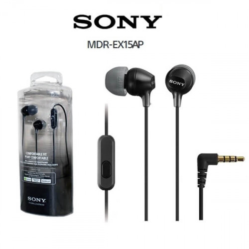 Sony MDREX15AP Fashion Earbuds In Ear Headphones/Headset w/ Mic Assorted Colors 
