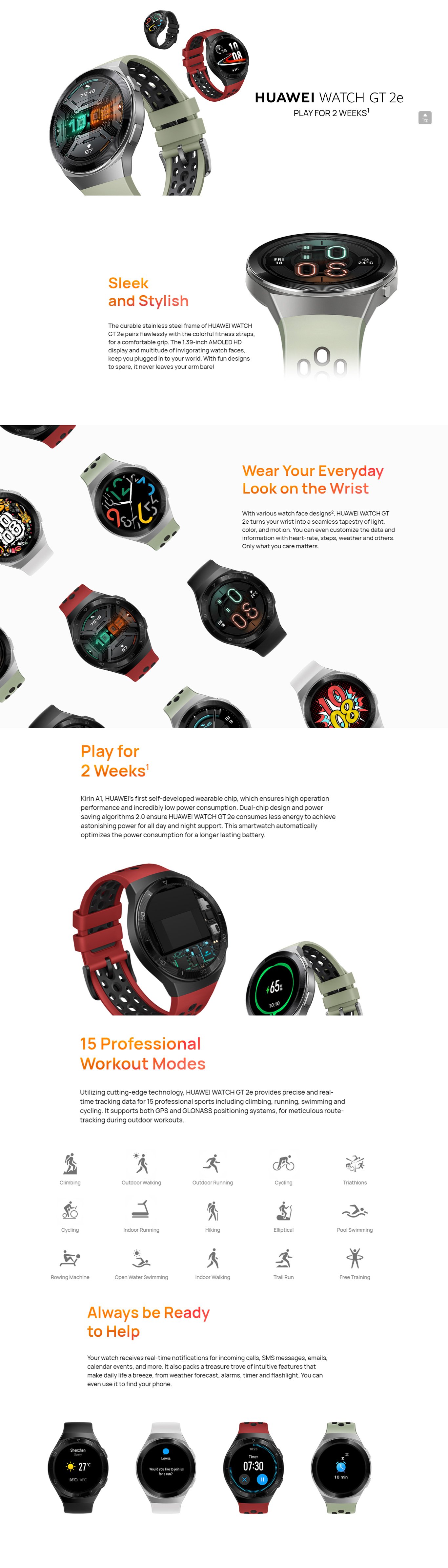 Original Huawei Watch GT 2e GT 2e