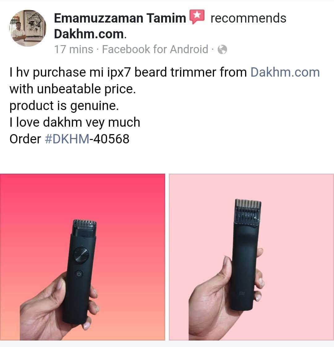 Original Xiaomi Mi Beard Trimmer IPX7 Waterproof Original Xiaomi Mi Beard Trimmer IPX7 Waterproof