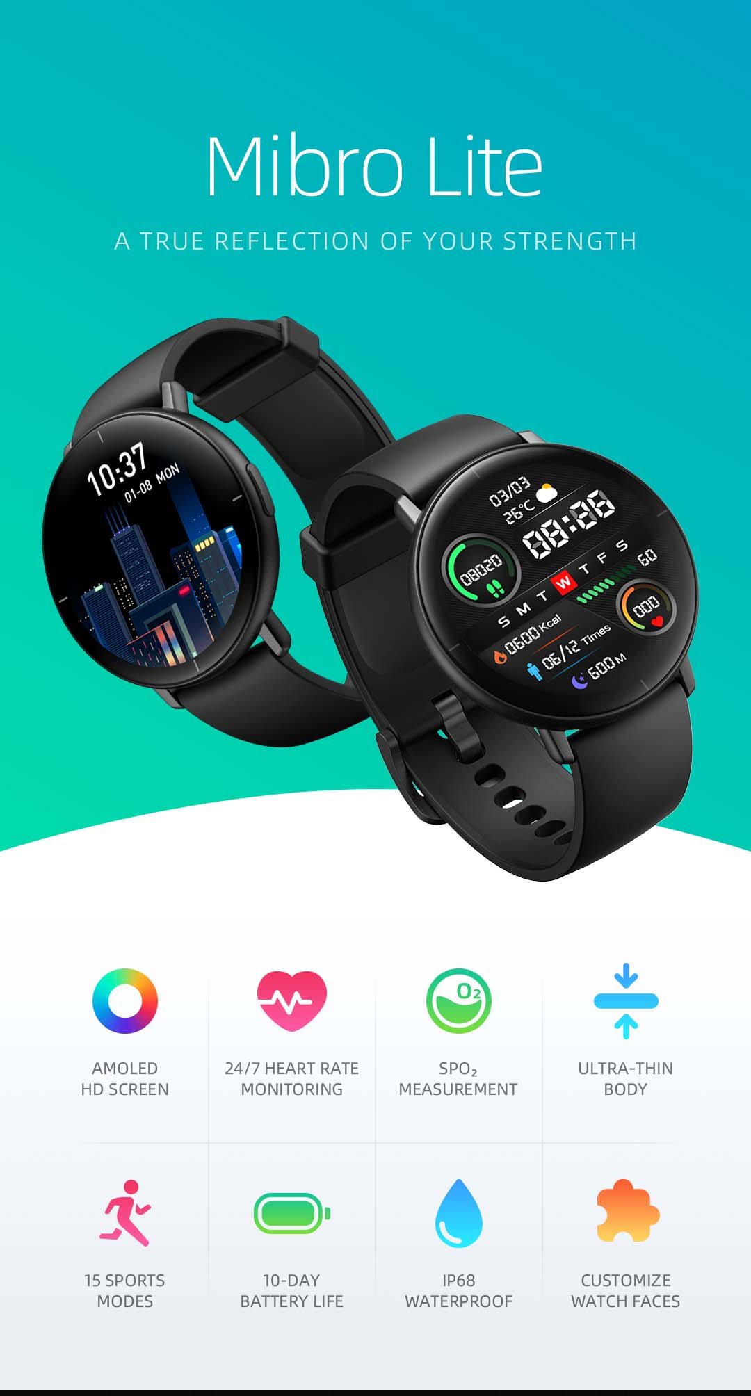 Original Xiaomi Mibro Lite Smartwatch Smart Watch For Men Women Global Version Original Xiaomi Mibro Lite Smartwatch Smart Watch For Men Women Global Version