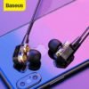 Original Baseus H08 3D Audio Hi-Fi Gaming Earphone for PS4 Xbox 3.5mm Jack Wired Game Earphones with HD Mic for PUBG Overwatch