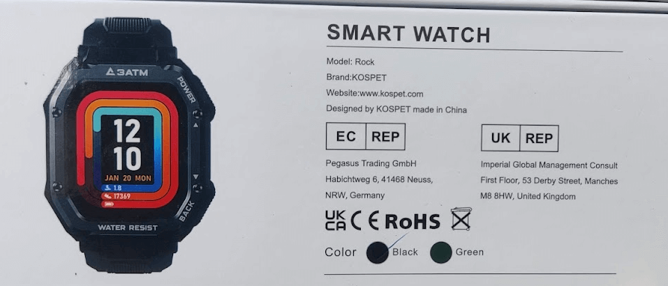 Original KOSPET ROCK Rugged Outdoor Sports Smart Watch Men Full Touch Fitness Tracker Blood Pressure Monitor Smartwatch Original KOSPET ROCK Rugged Outdoor Sports Smart Watch Men Full Touch Fitness Tracker Blood Pressure Monitor Smartwatch