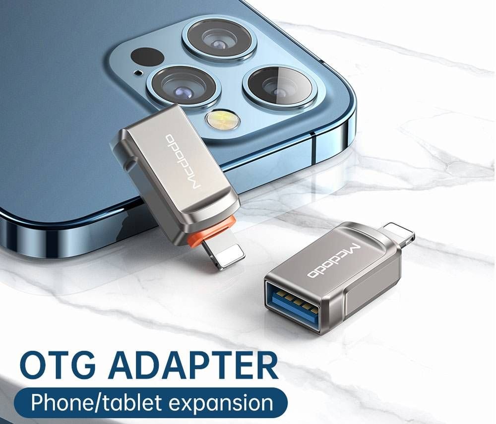 Mcdodo Ot 860 Otg Usb A 3 0 To Lightning Adapter (10)