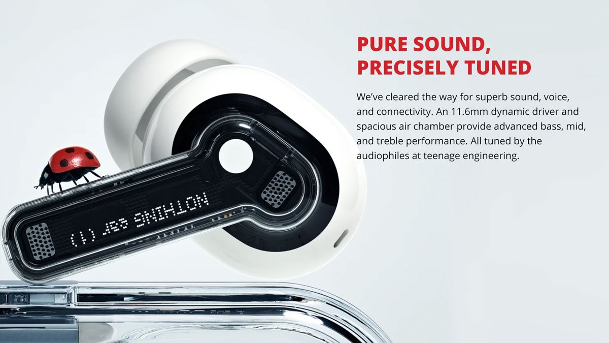 Original Nothing Ear 1 Transparent Tws True Wireless Earbuds Nothing ear 1 True Wireless Earbuds 7