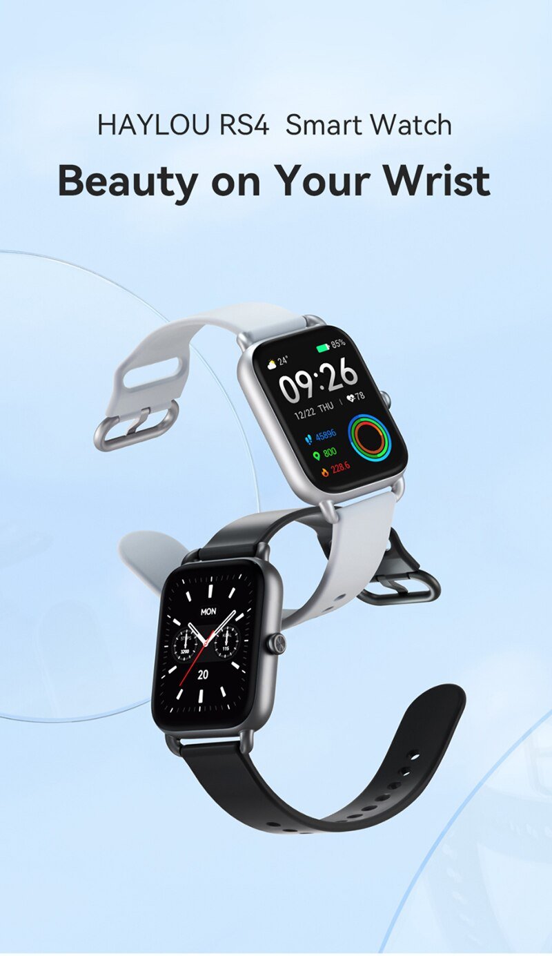 Original Xiaomi Haylou RS4 Smartwatch AMOLED Waterproof SpO2 Fashion Sport Watch For Boys Girls Global Version Original Xiaomi Haylou RS4 Smartwatch AMOLED Waterproof SpO2 Fashion Sport Watch For Boys Girls Global Version