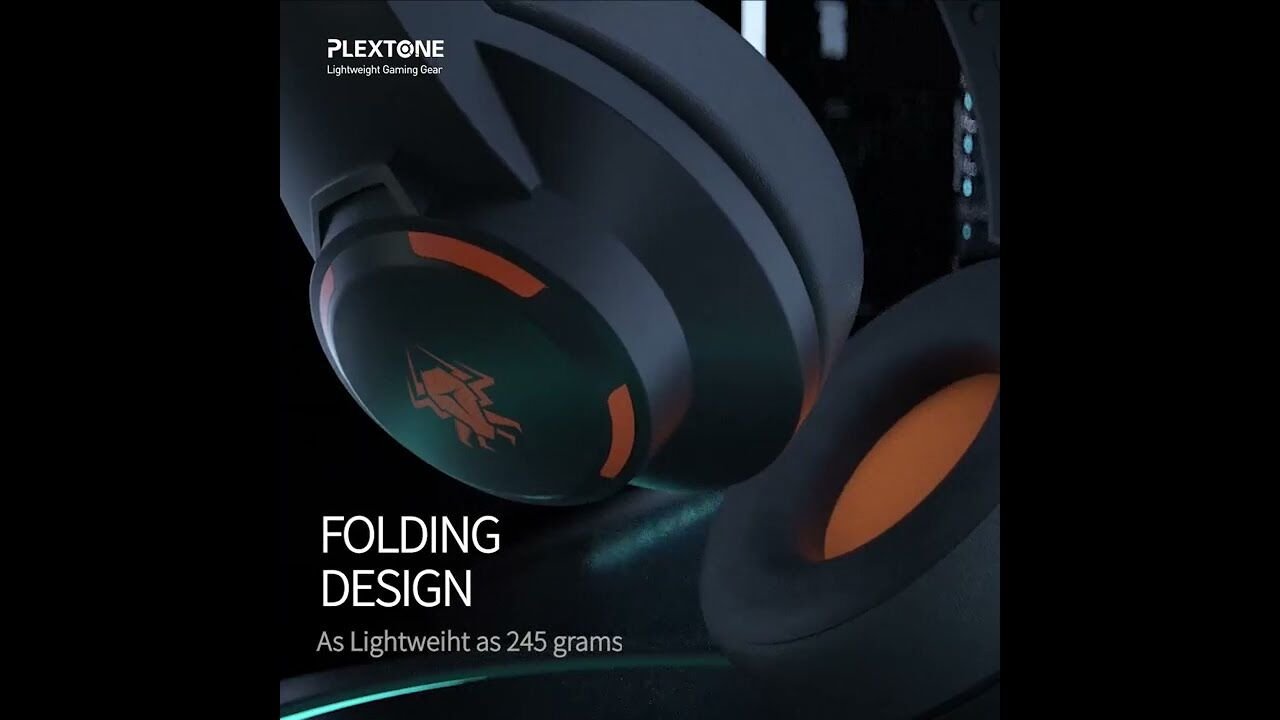 Original PLEXTONE G5 Gaming Headset Foldable Wireless 45ms Low Latency with mic Noise Cancelling Original PLEXTONE G5 Gaming Headset Foldable Wireless 45ms Low Latency with mic Noise Cancelling