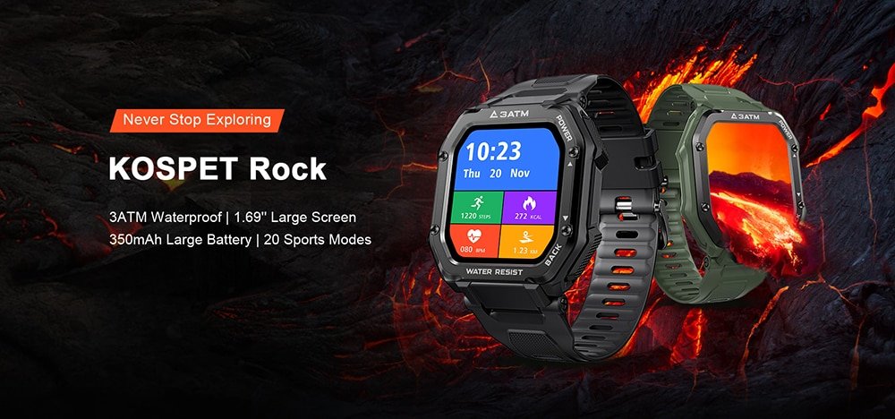 KOSPET ROCK Rugged Smart watch 6 KOSPET ROCK Rugged Smart watch 6