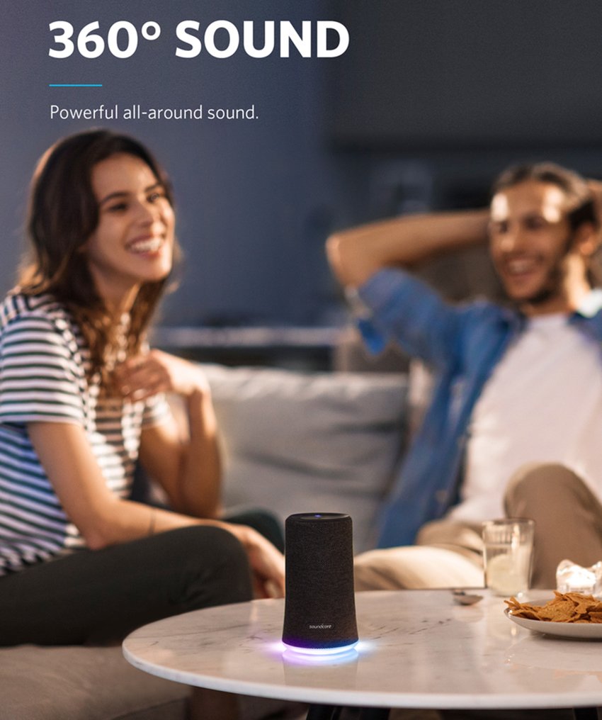 Original Anker Soundcore Flare 360° Ambient LED Light Portable Bluetooth Speaker Anker-Soundcore-Flare-Portable-360%C2%B0
