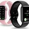 Original M36 Plus Smart Watch Wireless Charging Fitness Tracker iwo Smartwatch - black