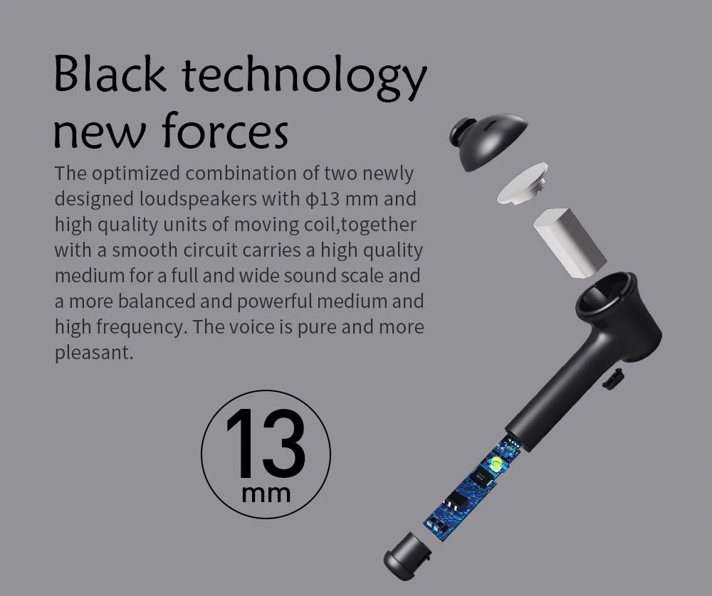 Original Bluedio Hi Hurricane Wireless Bluetooth Earbuds Bluedio Hi Wireless Bluetooth Earphone (5)