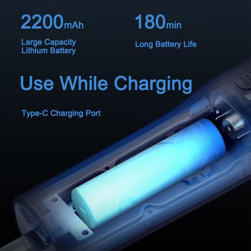 XIAOMI Mijia Smart IPX7 Waterproof Hair Clipper Trimmer 8