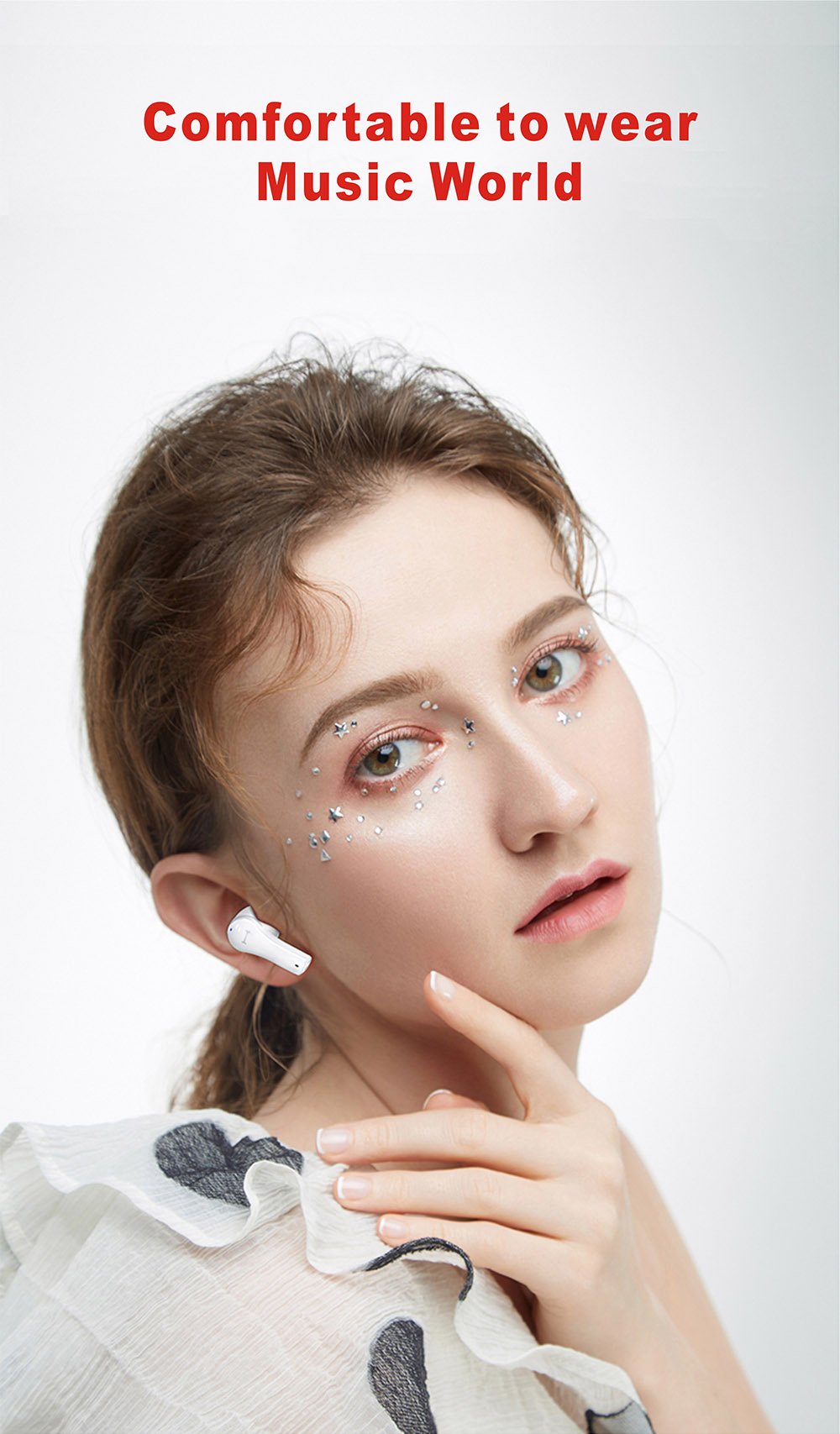 Lenovo QT82 True Wireless Earbud - Black 5