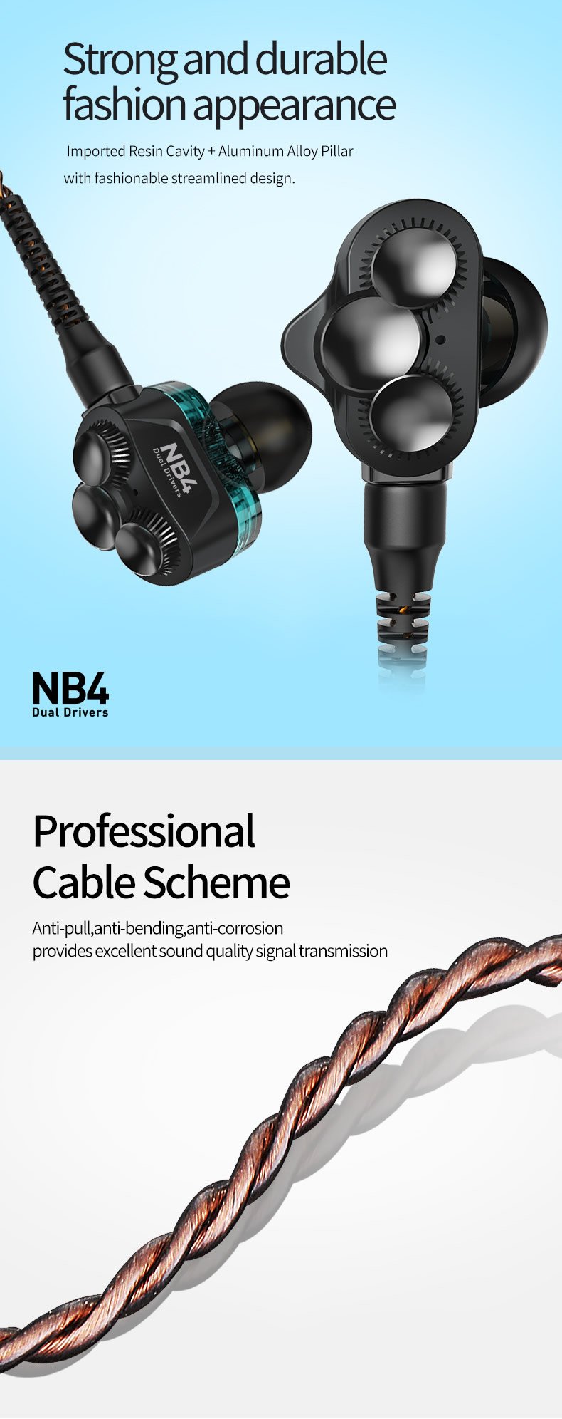 Original PLEXTONE FRO NB4 8mm Dual Micro Dynamic Drivers Earphones 3.5mm Audio Jack Hi Res Premium Quality MMCX socket Earphones Headphones for Gaming PC Original PLEXTONE FRO NB4 8mm Dual Micro Dynamic Drivers Earphones 3.5mm Audio Jack Hi Res Premium Quality MMCX socket Earphones Headphones for Gaming PC