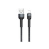 Original REMAX RC-124i Jany Series Aluminum Alloy Braided Data Cable for iPhone