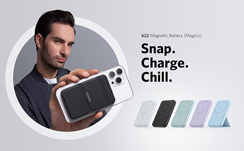  Anker 622 Magnetic Battery (MagGo) 5000mAh 6