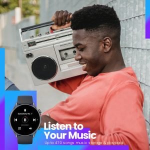 Original Amazfit GTR 3 Pro Smart Watch with Classic Navigation Crown, BioTracker 3.0 & Alexa - Infinite Amazfit GTR 3 Pro