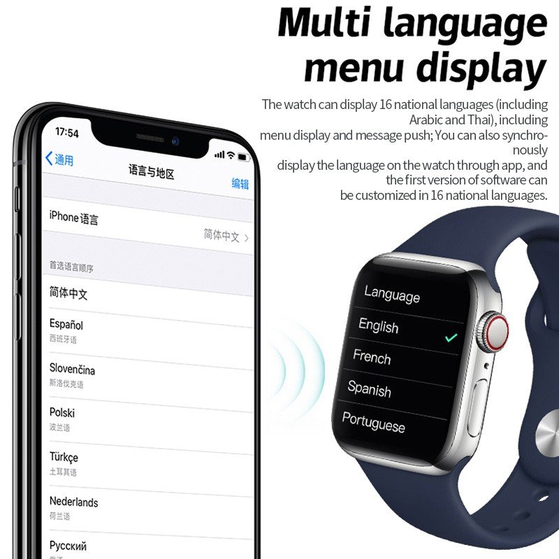 Original New i7 PRO MAX Smart Watch Heart Rate Sleep Monitoring IP67 Waterproof Sport Watch 1.8 Original New i7 PRO MAX Smart Watch Heart Rate Sleep Monitoring IP67 Waterproof Sport Watch 1.8