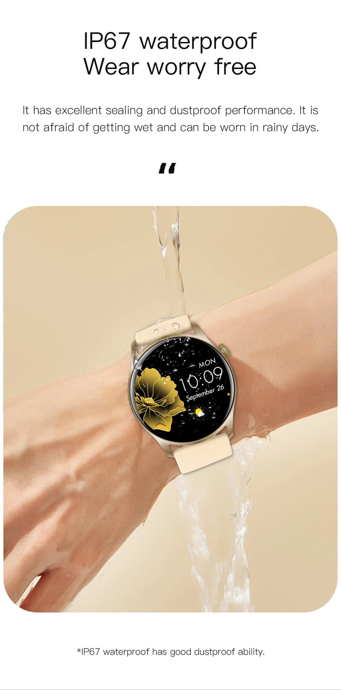 Original Colmi SKY 8 Smart Watch Women Full Touch Screen Fitness Tracker IP67 Waterproof Bluetooth Smartwatch Men For Android iOS Phone COLMI SKY 8 Smart watch