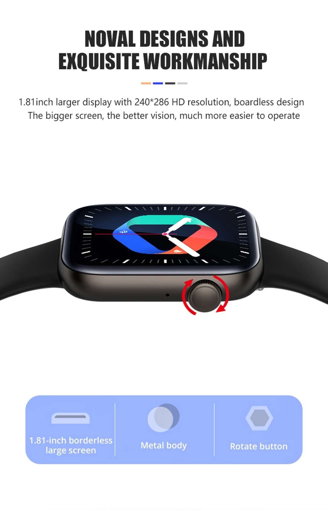 Original COLMI P45 Smart Watch