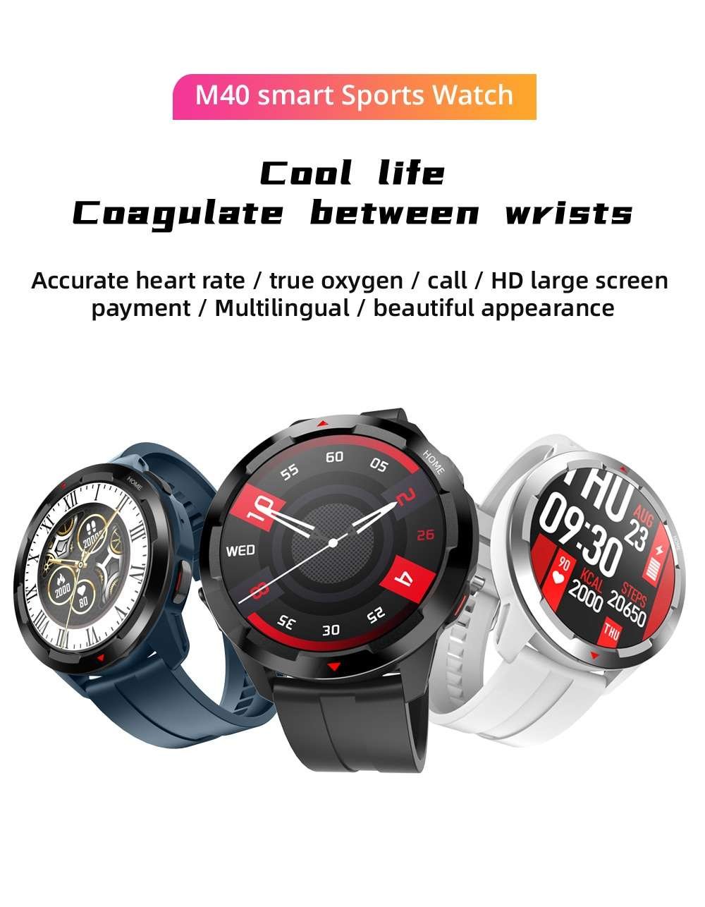 Original Colmi M40 Smartwatch Price In Bangladesh