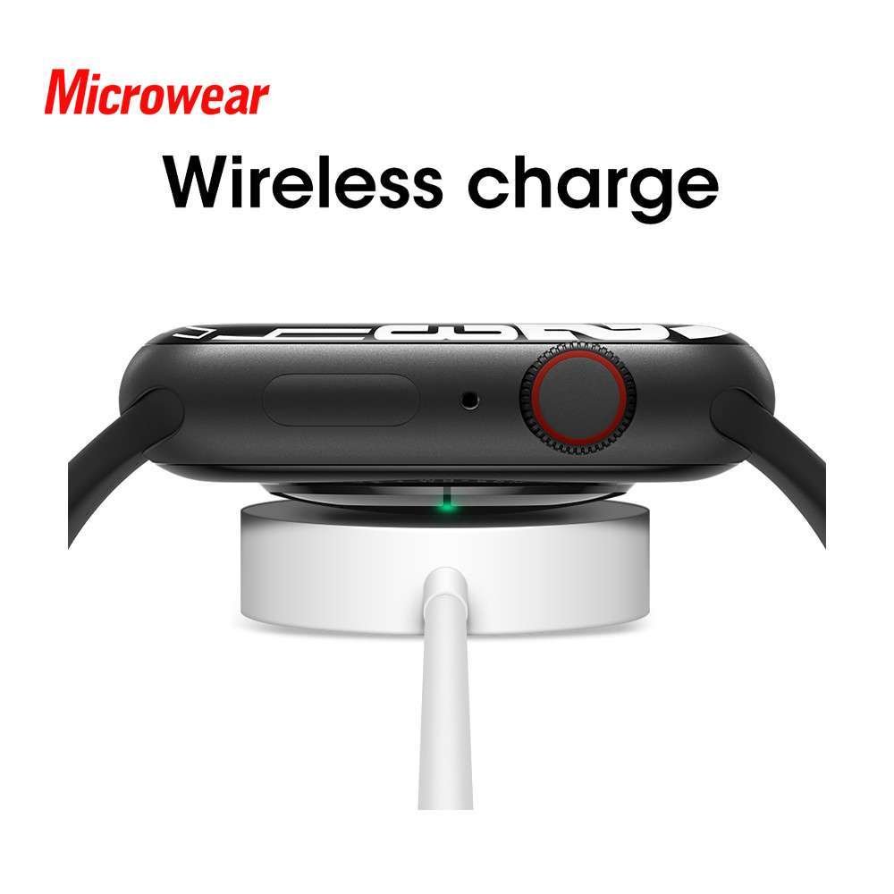 Microwear 007 Smartwatch With 1.92 inch Display - White