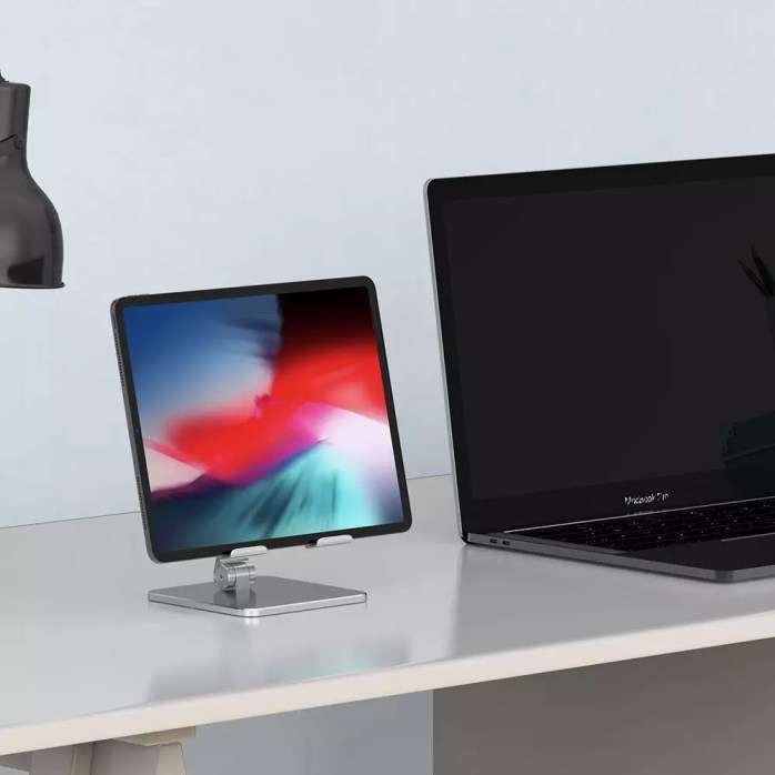 Original Wiwu ZM305 Foldable Adjustable Desktop Stand For Tablet Original Wiwu ZM305 Foldable Adjustable Desktop Stand For Tablet