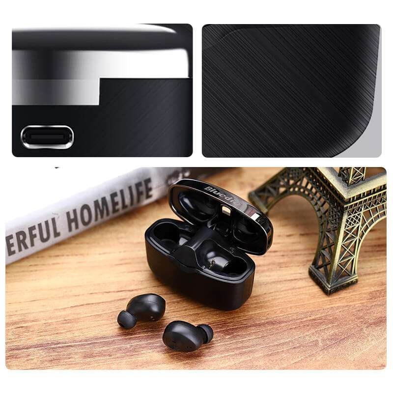 Original Bluedio Faith F1 Binaural Wireless Bluetooth Earbuds Strict drawing process high quality