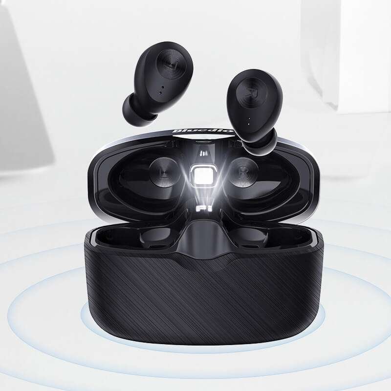 Original Bluedio Faith F1 Binaural Wireless Bluetooth Earbuds Quick Bluetooth connection
