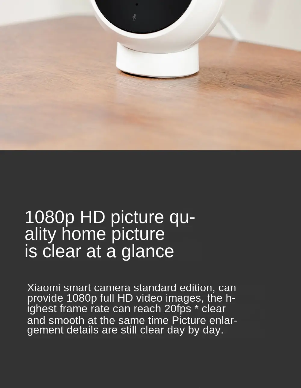 Original Xiaomi Smart IP Camera Standard Version 2K 1296P HD MJSXJ03HL