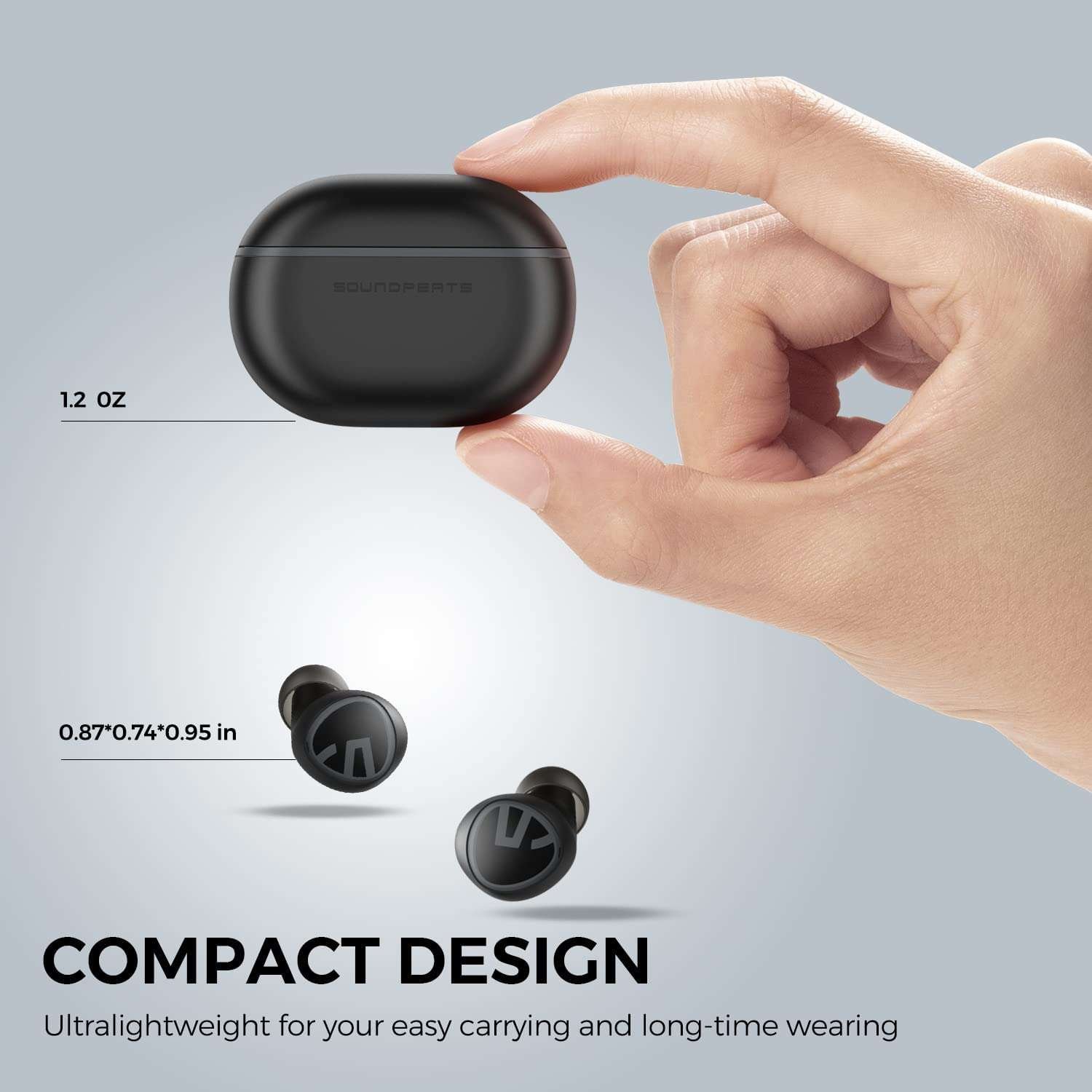 SoundPEATS Mini Wireless Earbuds B09FF3RGWX 5 SoundPEATS Mini Wireless Earbuds B09FF3RGWX 5