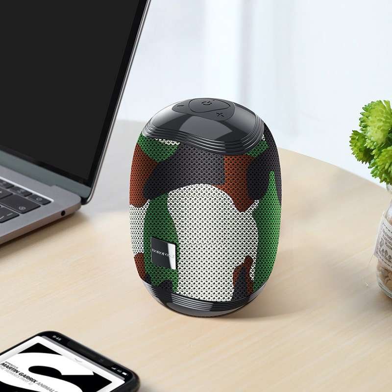 borofone br6 miraculous sports wireless speaker interior camouflage green borofone br6 miraculous sports wireless speaker interior camouflage green