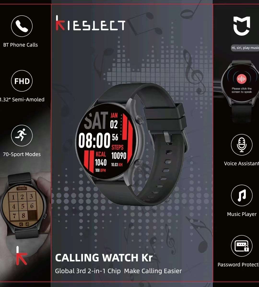 Kieslect KR Smart Watch Unique Gadget BD