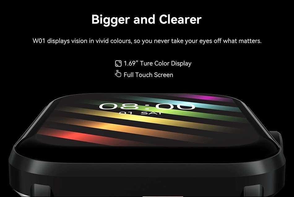 Original IMILAB W01 Smart Watch with SpO2 Original IMILAB W01 Smart Watch with SpO2