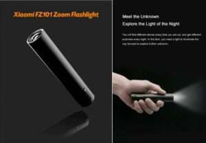 Original Xiaomi Mijia Beebest 1000LM Flash Light Portable 5 Models Zoomable Multifunction Camping Torch Light
