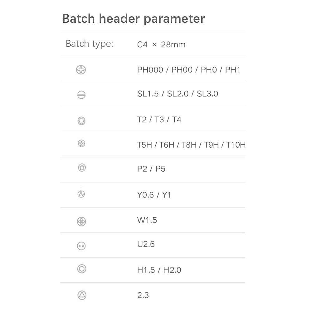 Original Xiaomi Mijia Screwdriver Set MJJXLSD002QW